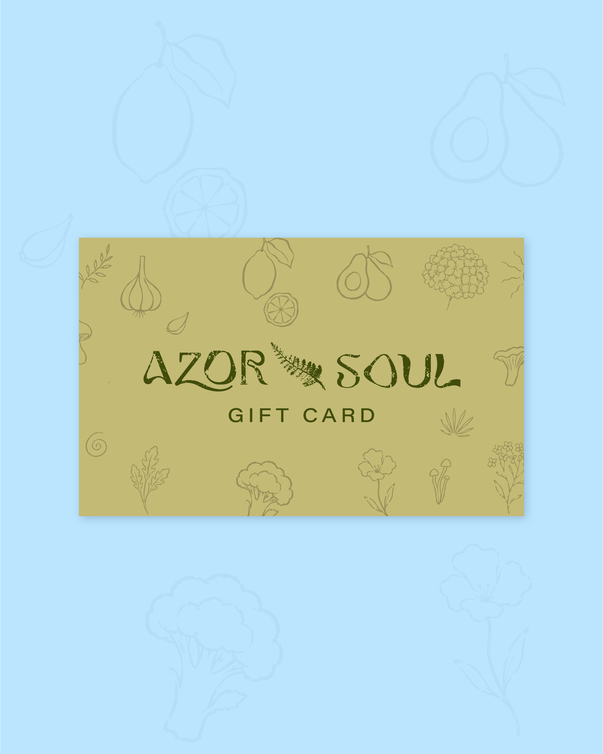 Cartão-presente AzorSoul